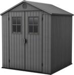 Keter Darwin 66 Tuinhuis Grijs | van €999 nu €599, Tuin en Terras, Tuinhuizen, Kunststof, Tuinhuis, Zo goed als nieuw