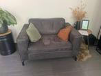 Love seat / fateauil / stoel / grijs / antracite, Ophalen, Zo goed als nieuw, Stof, Minder dan 150 cm
