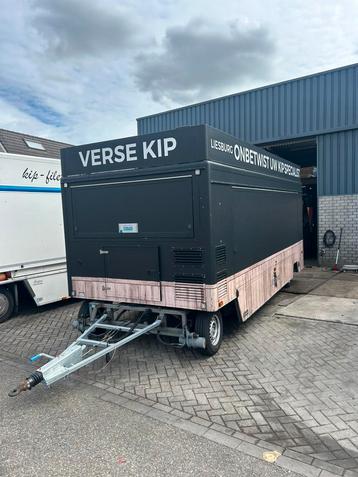 Snackwagen met frituur, grill & koeling –grote beurt gehad! beschikbaar voor biedingen