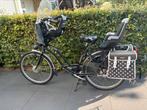 Moederfiets Sparta voorzitje achterzitje, Fietsen en Brommers, Fietsen | Dames | Moederfietsen, Ophalen, 2 zitjes, Sparta, Gebruikt