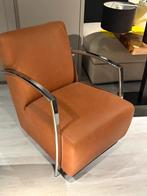 Tango fauteuil leder - showroommodel, Huis en Inrichting, Fauteuils, Ophalen, Zo goed als nieuw