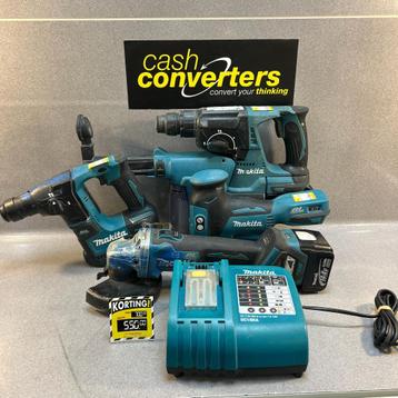 Makita 4 delige set | 3x accu, 1x oplader | sale | 358432 beschikbaar voor biedingen