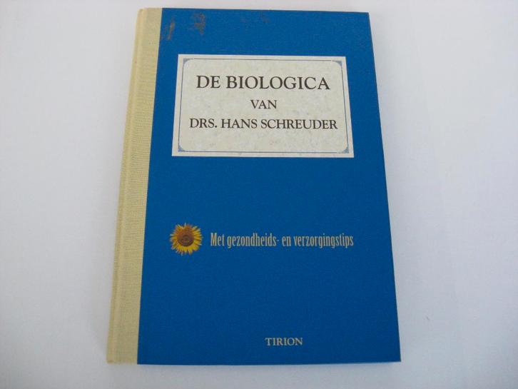 De Biologica van DRS Hans Schreuder., Boeken, Overige Boeken, Zo goed als nieuw, Ophalen of Verzenden