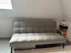MADE Slaapbank zijde grijs, Ophalen, Tweepersoons, 190 cm of minder, Zo goed als nieuw