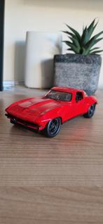 Chevrolet corvette 1:24 modelauto., Ophalen of Verzenden, Zo goed als nieuw