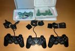 3 defecte Playstation 2 controllers met reparatiepakket, Spelcomputers en Games, Ophalen of Verzenden, Zo goed als nieuw, Phat