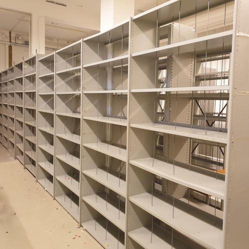 grote voorraad houten en metalen stellingen stelling, Huis en Inrichting, Kasten | Stellingkasten, Gebruikt, Ophalen of Verzenden
