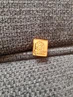 Manchetknopen goud kleurig, Sieraden, Tassen en Uiterlijk, Manchetknopen, Ophalen of Verzenden, Zo goed als nieuw, Overige materialen