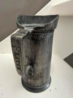 Tin kan 1/2 liter gemerkt v Leeuwen Eindhoven, Antiek en Kunst, Antiek | Tin, Ophalen of Verzenden