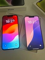 IPHONE 14 ZWART EN GEEL !!! 128 GB !! ACCU 88% TOPPERTJES, Telecommunicatie, Mobiele telefoons | Apple iPhone, 128 GB, Zwart, 88 %