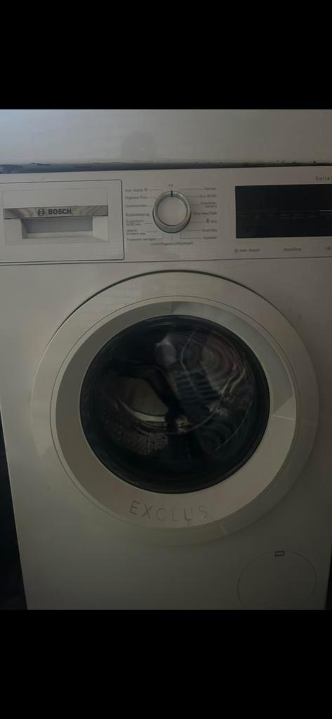 Bosch wasmachine zgan, Witgoed en Apparatuur, Wasmachines, Zo goed als nieuw, 6 tot 8 kg, 85 tot 90 cm, 1200 tot 1600 toeren, Ophalen of Verzenden