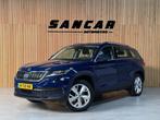 Skoda Kodiaq 1.4 TSI ACT Style Automaat KEYLESS|MEMORY STOEL, Auto's, Skoda, 4 cilinders, 150 pk, Blauw, Leder en Stof