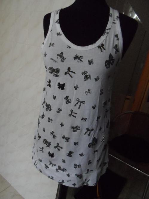 t -shirt / kort jurkje van scee by twinset nieuw, Kleding | Dames, T-shirts, Nieuw, Maat 36 (S), Wit, Zonder mouw, Verzenden