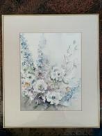 Aquarel Paula Middendorp bloem schilderij 70x80 cm, Antiek en Kunst, Kunst | Schilderijen | Klassiek, Ophalen