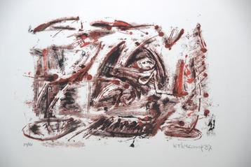 Theo Wolvecamp (1925-1992) - Abstracte compositie  beschikbaar voor biedingen