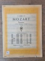 Bladmuziek Mozart Sonate G-Dur/Sol-majeur/G-major, Gebruikt, Klassiek, Ophalen of Verzenden, Keyboard