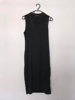 Transparante gevoerde zwarte lange jurk 40 BOOHOO egf, Kleding | Dames, Jurken, Maat 38/40 (M), Ophalen of Verzenden, Zo goed als nieuw