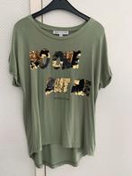 Patrizia pépé shirt met paiettten 10 jaar, Meisje, Ophalen of Verzenden, Patrizia Pepe, Zo goed als nieuw