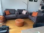 Loveseat leer BePureHome  / 1 of 3 stuks / MOET SNEL WEG, Huis en Inrichting, Fauteuils, 75 tot 100 cm, Zo goed als nieuw, Metaal