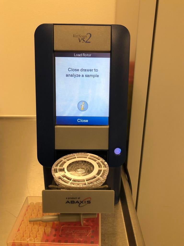 Bloed analyse vetscan  en vetABC, Diversen, Braces, Gebruikt, Ophalen