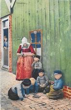 AK Volendam - Photochromie Spelende kinderen, Verzenden, 1920 tot 1940, Gelopen, Noord-Holland
