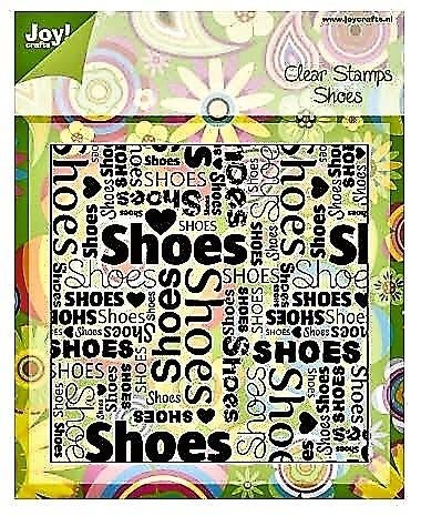 Nieuw GROTE Background clear stempel Shoes van Joy! Crafts, Hobby en Vrije tijd, Ophalen of Verzenden, Nieuw, Man of Vrouw, Overige typen
