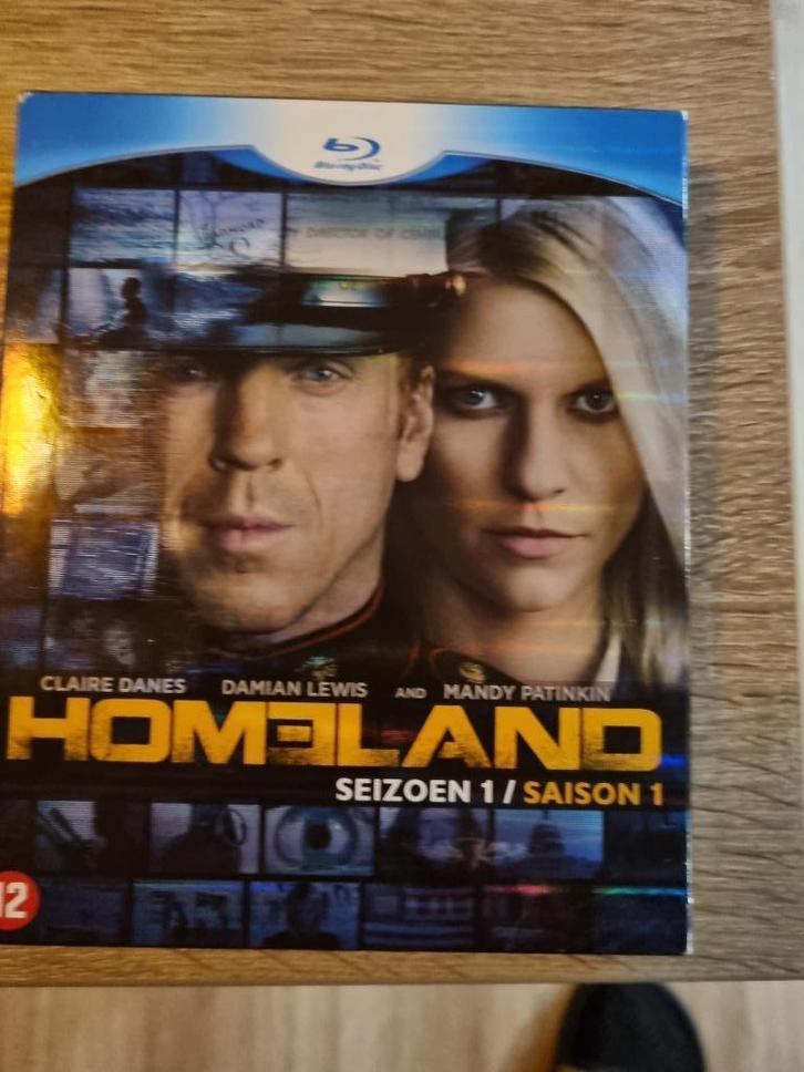 Homeland Seizoen 1 (Blu-ray), Cd's en Dvd's, Blu-ray, Zo goed als nieuw, Tv en Series, Ophalen of Verzenden