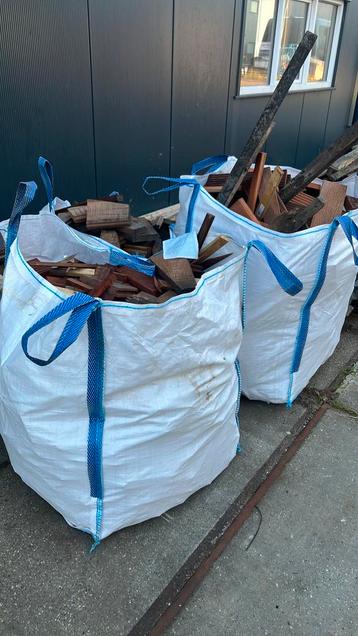 Big bag hardhout rest stukken beschikbaar voor biedingen
