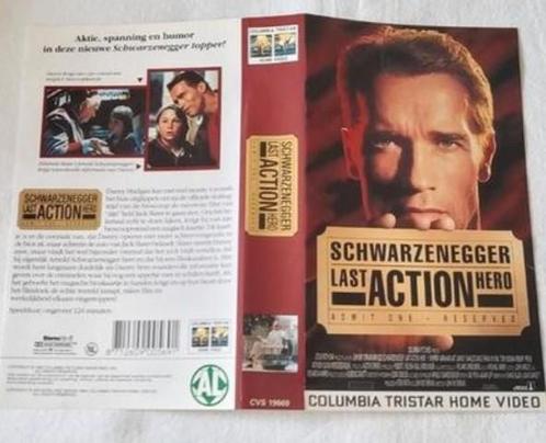 Schwarzenegger Last Action Hero Cover (Small Box) VHS, Cd's en Dvd's, VHS | Film, Zo goed als nieuw, Actie en Avontuur, Vanaf 16 jaar