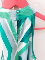 VILA Clothes halter blouse met print | maat M, Groen, Vila, Maat 38/40 (M), Zonder mouw