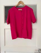Vintage blouse fuchsia Anna nina/ ganni style pink, Kleding | Dames, Blouses en Tunieken, Ophalen of Verzenden