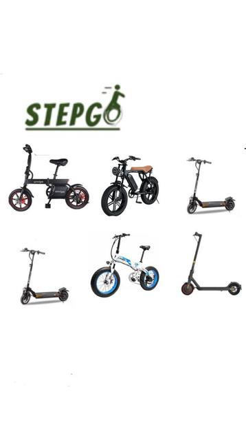 Elektrische fiets | elektrische step | fat bike | new stepgo beschikbaar voor biedingen