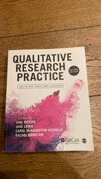 Qualitative research practice, Nieuw, Ophalen of Verzenden