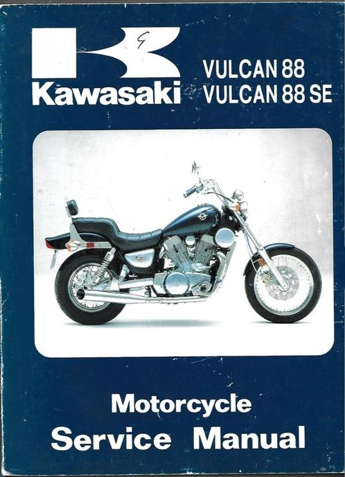 Kawasaki VN1500 Vulcan 88 service manual (7481z), Motoren, Handleidingen en Instructieboekjes, Kawasaki, Verzenden