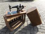 Antieke naaimachine te koop!, Antiek en Kunst, Antiek | Naaimachines, Ophalen of Verzenden