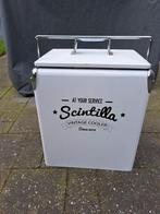 Vintage koelbox Scintilla wit, Zo goed als nieuw, Koelelement, Koelbox