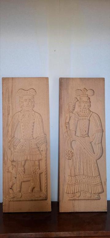 2 nieuwe grote speculaas mallen, leuk voor sinterklaas beschikbaar voor biedingen