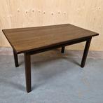 70's strakke vintage eettafel bureau vintage tafel, Vintage retro brutalist, Kolibrivintagehal@gmail.com, Gebruikt, 100 tot 150 cm
