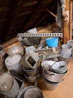 Brocante zinken, Ophalen of Verzenden