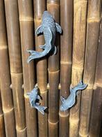 Set (3) Vlinderkoi / Koi karper, Ophalen, Nieuw, Beton, Dierenbeeld