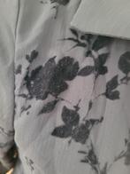 LILIE ROSE flock velvet print blouse bloes maat M Nieuw, Maat 38/40 (M), Zwart, Ophalen of Verzenden, LILIE ROSE