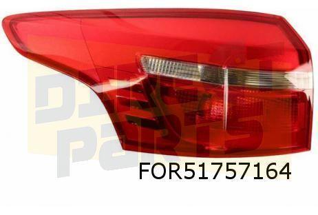 Ford Focus IV (1/15-7/18) achterlicht Rechts buiten LED (Wag, Auto-onderdelen, Verlichting, Ford, Nieuw, Ophalen of Verzenden