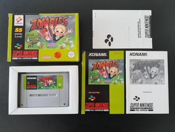 Zombies Super Nintendo / SNES compleet CIB SNSP-NOE beschikbaar voor biedingen