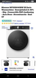 Hisense Wasmachine 9kg - Nieuw in doos met garantie!, Witgoed en Apparatuur, Wasmachines, 8 tot 10 kg, Ophalen, Nieuw, 1200 tot 1600 toeren