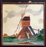 Tegel Molen Westraven Cloisonne, Antiek en Kunst, Ophalen of Verzenden