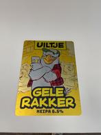 Reclamebord Uiltje Gele Rakker 30x41cm aluminium, Verzamelen, Verzenden, Nieuw, Reclamebord