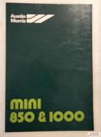 Handboek Austin Morris Mini 850 & 1000 AKM3547 (Engelstalig), Ophalen of Verzenden