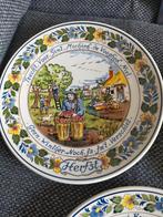 Royal Goedewaagen Seizoen bord Herfst  en Zomer €10. P stuk, Antiek en Kunst, Antiek | Wandborden en Tegels, Ophalen of Verzenden