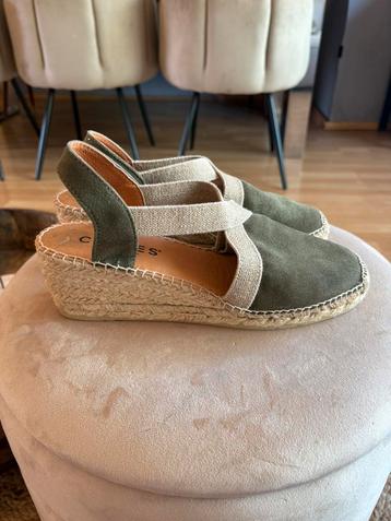 Cypres mooie groene espadrilles mt 40  beschikbaar voor biedingen