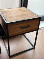 nachtkastje ‘Charlie’  - Bedside table brown, Huis en Inrichting, Minder dan 45 cm, Verzenden, Zo goed als nieuw, Minder dan 55 cm
